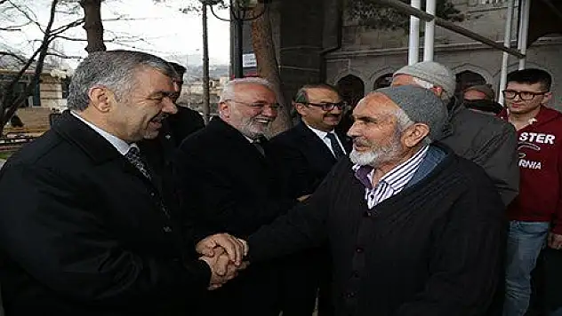 Başkan Çelik, Hacılar'da bir dizi ziyarette bulundu