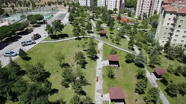 YEŞİL ALAN MİKTARI ARTTI