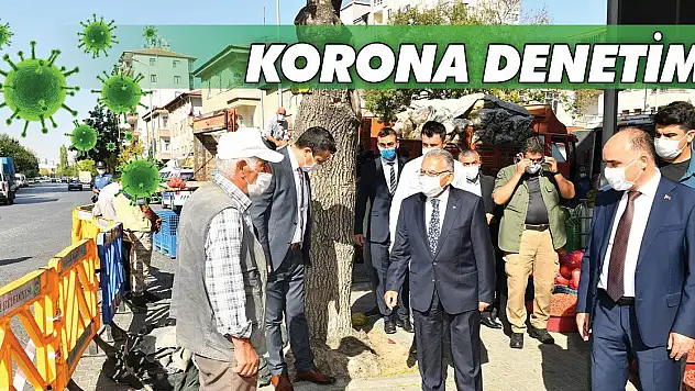 VALİ VE BAŞKAN TEFTİŞTE