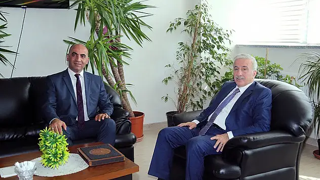Vali Kamçı'dan kurum ziyaretleri