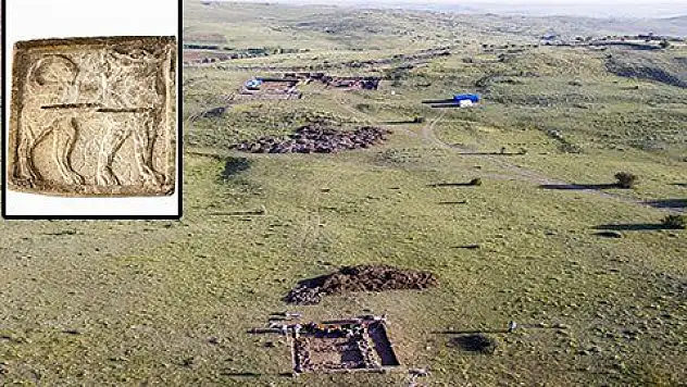 Kerkenes kazısında Demir Çağı'na ait kurt figürü bulundu 