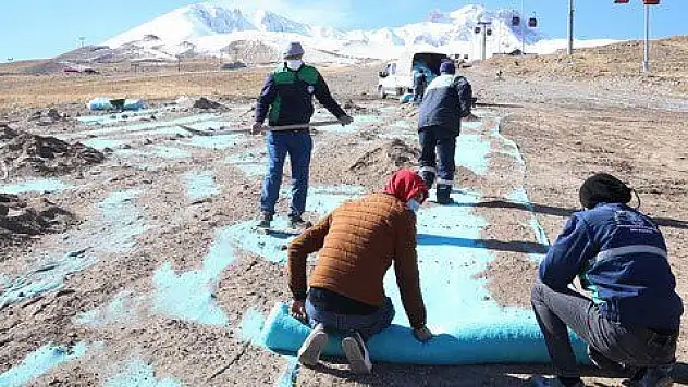 ERCİYES 'E BİYOTEKSTİL HALI DOPİNGİ