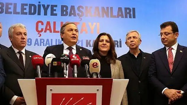 CHP Belediye Başkanları Çalıştayı, Kayseri'de başlıyor