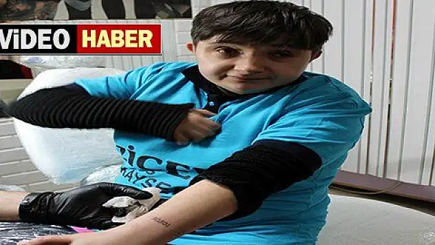 Erü'lü öğrenciler 'sevgi izi' ile engellilere umut oluyor