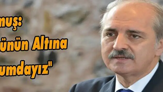 Kurtulmuş: 'Dünyanın Yükünün Altına Girmiş Durumdayız'