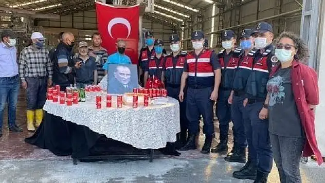 Jandarma ekiplerine sürpriz