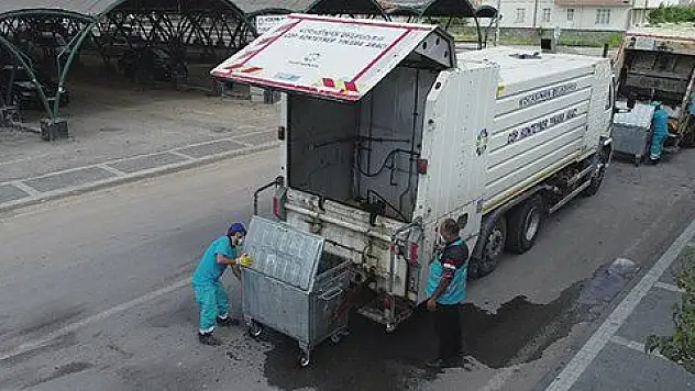 Kocasinan'da toplanan çöpler ekonomiye kazandırıldı