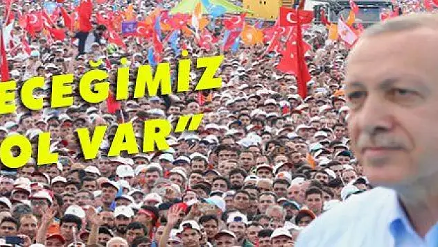 Erdoğan: 'Yapacağımız daha çok iş var, yürüyeceğimiz çok yol var'