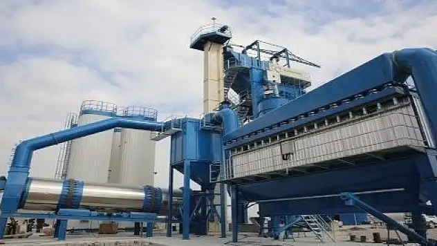 Çolakbayrakdar asfalt plentini inceledi