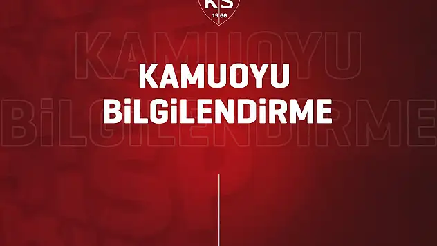 Kayserispor'da dördüncü pozitif vaka! 