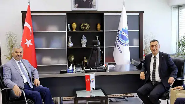 Başkan Çelik'ten KAYSO'ya iade-i ziyaret