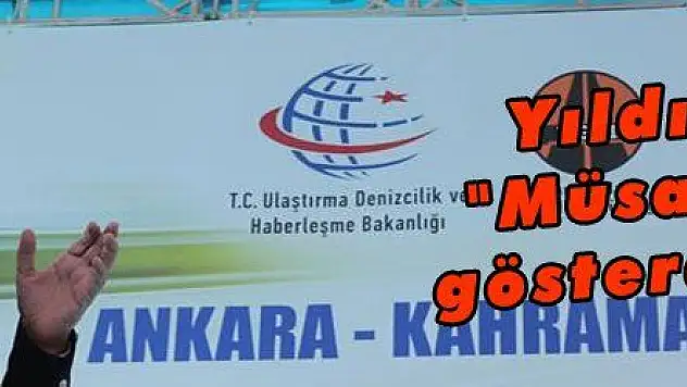 Yıldırım: 'Müsamaha gösteremeyiz'