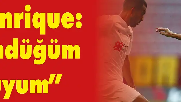 Pedro Henrique, 'Geri döndüğüm için mutluyum'