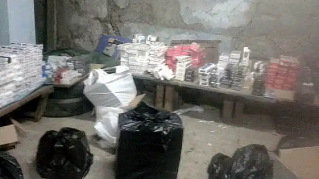 KAÇAK SİGARA VE SİLAH OPERASYONU