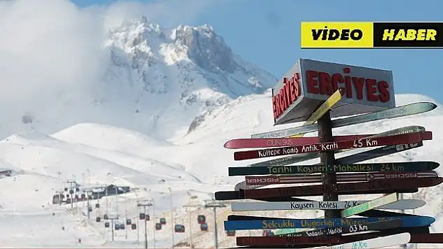 Erciyes'te yılbaşı hazırlıkları tamamlandı