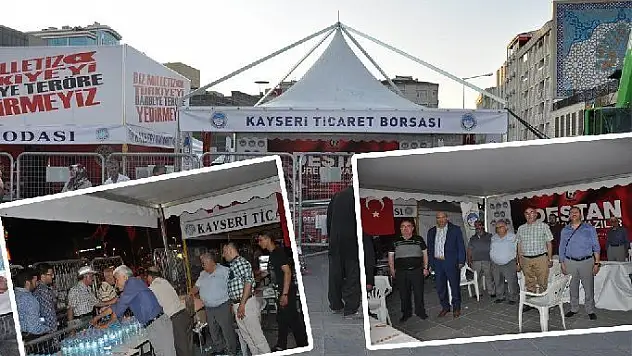 KTB Başkanı Ünlü, Kayseri deki 15 Temmuz Etkinliklerini Değerlendirdi