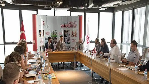 Türk-Alman Üniversitesi'nden AGÜ'ye ziyaret 