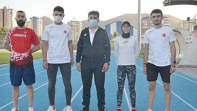 Kayserili atletler başarıya doymuyor
