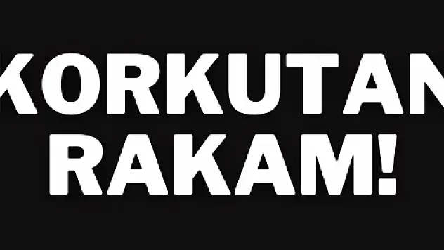 Korkutan rakam!