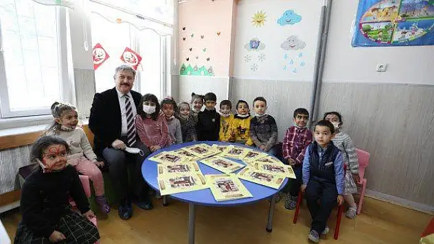 Başkan Palancıoğlu karne heyecanına ortak oldu