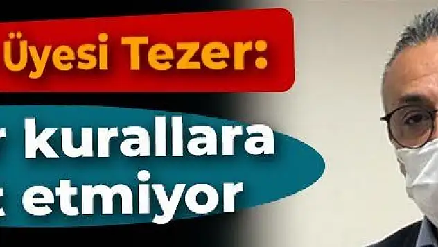 'Gençler kurallara dikkat etmiyor'