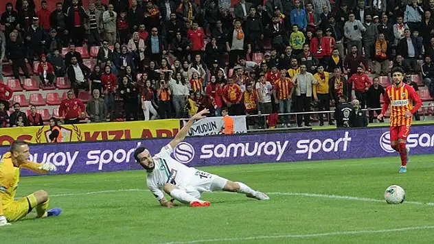 Kayserispor  'a üç puan haram !