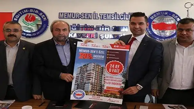 Memur-Sen üyelerine ev almada büyük kolaylık