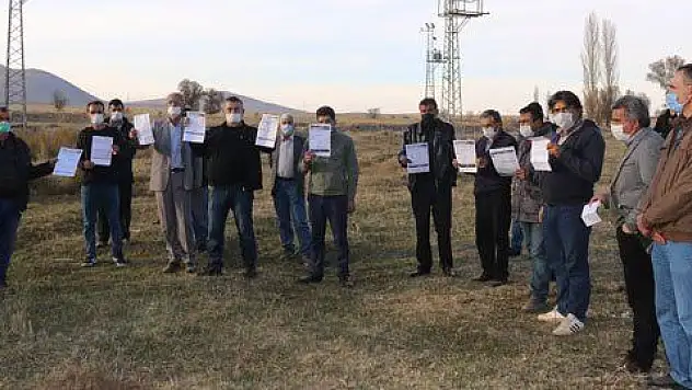 Tomarza'daki çiftçilere icra şoku!