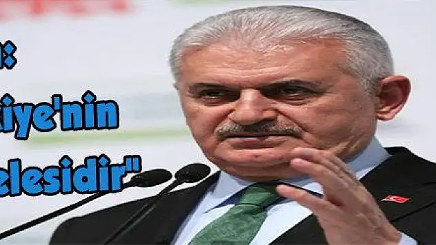 Yıldırım: 'Mesele, Türkiye'nin geleceği meselesidir'