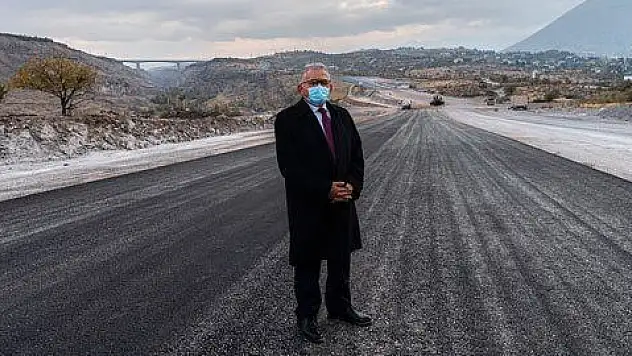 15 milyon TL'lik yeni yol, 15 günde hazır