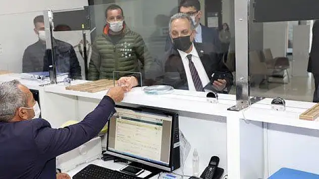Vergisini ödedi vatandaşlara hatırlattı