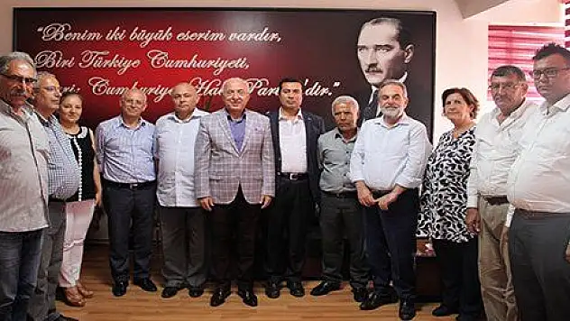 Hiçyılmaz'dan CHP İl Başkanı Keskin'e Nezaket Ziyareti