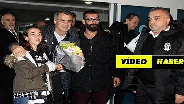 Beşiktaş kafilesi Kayseri'ye geldi 