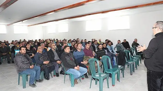 Kocasinan'da belediye personeline 'İş Sağlığı ve Güvenliği' eğitimi