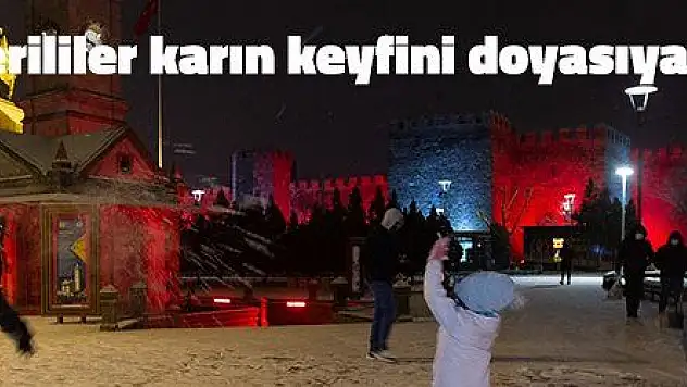 Kayserililer karın keyfini doyasıya çıkardı