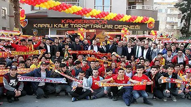 Kayserispor Kapalı Kale Dernek Merkezi açıldı