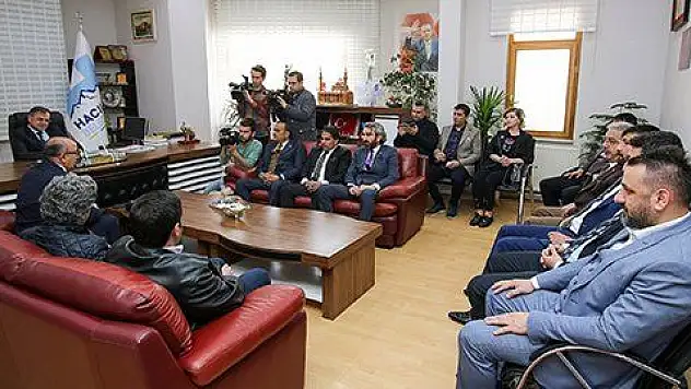 KGC'DEN BAŞKAN ÖZDOĞAN'A HAYIRLI OLSUN ZİYARETİ