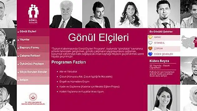 KAYSERİ GÖNÜL ELÇİLİĞİNE GÖNÜLLÜ 