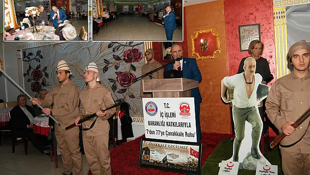 7'den 77'ye Çanakkale Ruhu Projesi kapanış programı gerçekleşti