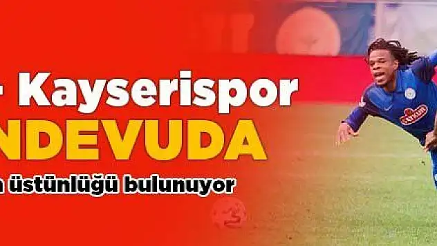 Rizespor ile Kayserispor 25. randevuda