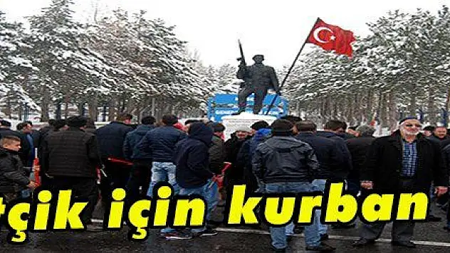 Mehmetçik için kurban kestiler  