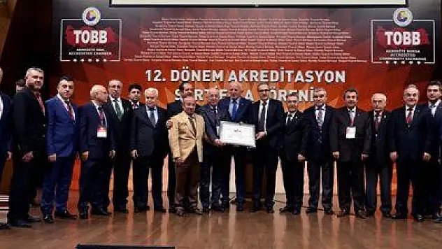 TİCARET ODASI'NA A SINIFI BELGE