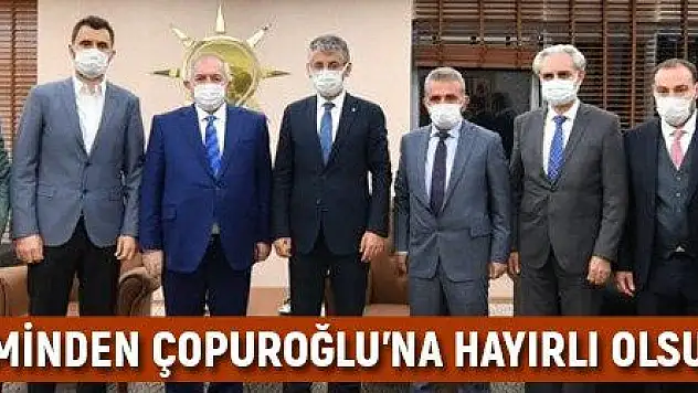 Kayseri OSB yönetiminden Çopuroğlu'na hayırlı olsun ziyareti