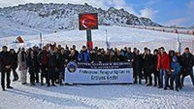 Fotoğrafçılar Erciyes 'te