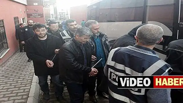 Kayseri'de 20 polis mahkemeye sevk edildi