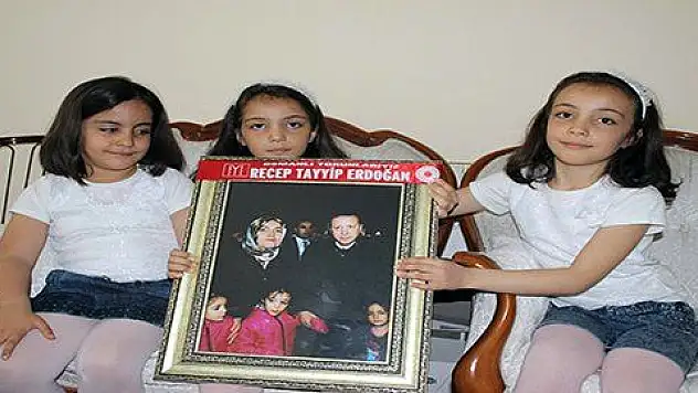 İkizlerin 'Cumhurbaşkanı' sevgisi 