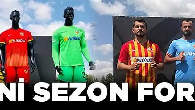 Kayserispor yeni sezon formalarını tanıttı