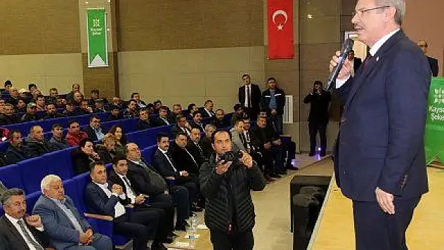 Kayseri Şeker'den Şarkışla'da 'Sürdürülebilir Tarım' semineri