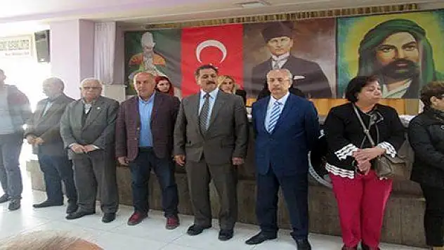 Kayseri Hacı Bektaşi Derneği'nde, Genç yeniden başkan oldu  