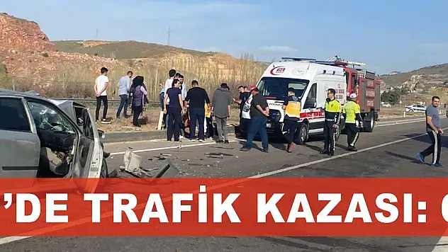 Kayseri'de trafik kazası: 6 yaralı